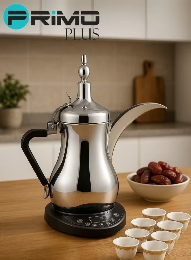 PRIMO PLUS Electric Saudi Coffee Maker, Electric Saudi Coffee Pot 1L , PR620 - Image 1